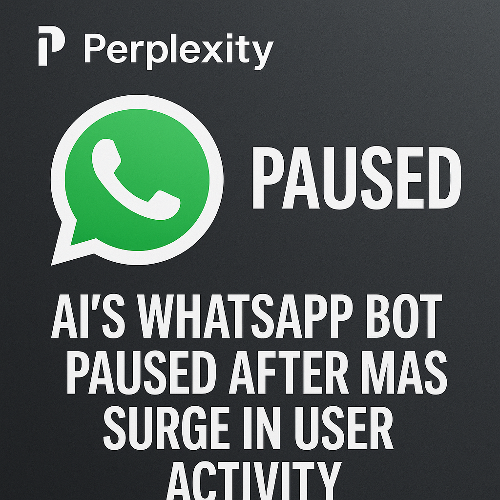 Home 18 "Perplexity AI WhatsApp fact-checker interface analyzing a viral message